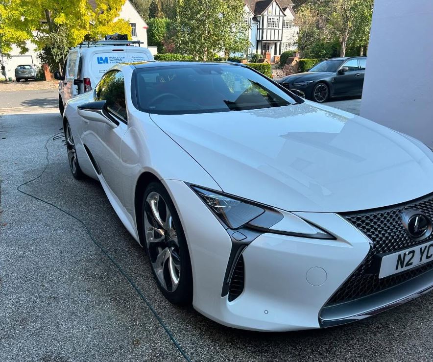 Lexus foam wash